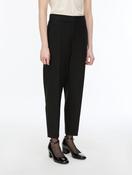 Iblues IBLZODIACO STRETCH FABRIC TROUSERS - Black image