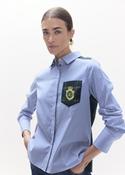 Lola Casademunt Striped Tartan Combined Shirt image
