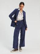 Vilagallo NAVY CORDUROY TROUSERS