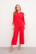 Caroline Kilkenny Scott Trousers - RED - 10 image