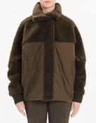 HIGH TECH Thaw Beige Padded Teddy Jacket - 10 image