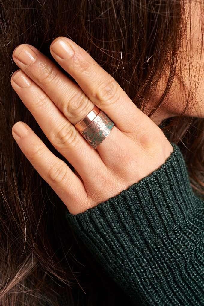 Handmade store adjustable rings