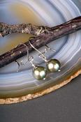 Silver Pearls Earrings