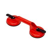 Suction lifter with two rigid heads