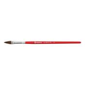 Repair brush with high-quality, tapered bristles at the front
