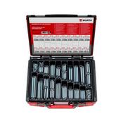 Tension springs with double eyelets assortment 368 pieces in system case 4.4.1. DIN 2097