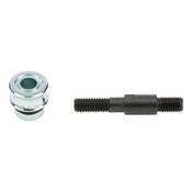 Thread mandrel with nozzle