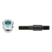 Thread mandrel with nozzle