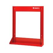 Wall mount for modular storage rack