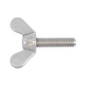 Wing screw, round wings DIN 316, A2 stainless steel, plain