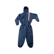 Reusable painting suit with hood and drawstring
