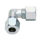 Angle fitting for pneumatic brake systems