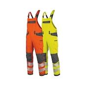 WÜRTH MODYF NEON hi-vis bib overalls class 2