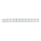 Punched mounting strip, no marginal perforation