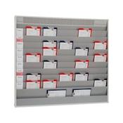 Workshop scheduler, five rows DIN A4