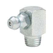 Cone grease nipple Angled shape 90° DIN 71412 shape C, zinc-plated steel