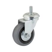 Steering roller with rotatable set screw