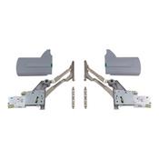 Kinvaro L-80 flap lift fitting with integrated adjustable damping