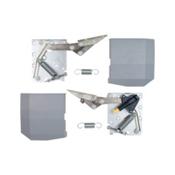 Kinvaro T 65 flap fitting with integrated adjustable damping
