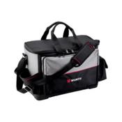 Machine bag with plastic bottom