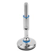 Hygienic design adjustable foot