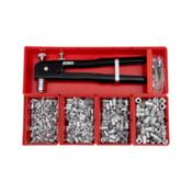 Rivet nuts, countersunk head assortment 605 pcs