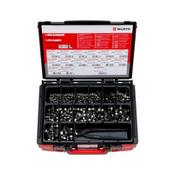 1-ear clamp assortment 481 pieces in system case