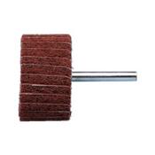 Combined abrasive fleece/cloth matting body (mixed corundum)