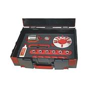 Wheel hub and drive shaft removal tool set universal, 15 pieces