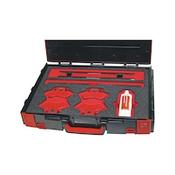 Mechanical spring compressor set Universal, 9 pieces