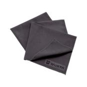 Microfibre cloth gloss