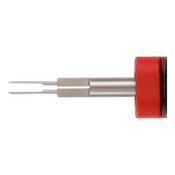 Release tool for connectors with two symmetrically arranged locking lugs