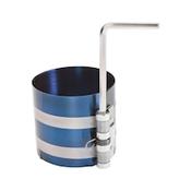 Piston ring strap