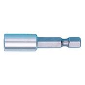 Universal holder E 6.3 (1/4") with stainless steel sleeve, snap ring and permanent magnet