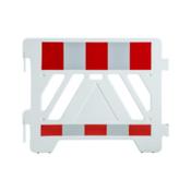 Set of four manhole barriers