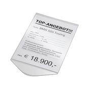 Price sheet holder