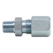 Straight screw-in connection piece complete fitting for central lubrication units