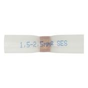 Heat-shrink solder connector with colour indicator HIGH-END butt connector