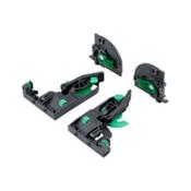 4D snap-on coupling with adjustment adapter