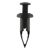Screw rivet tapers downwards, closed