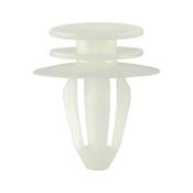 Interior trim clip, closed