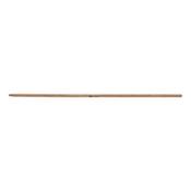 Tar rake handle for concrete spreader, aluminium/rubber squeegee