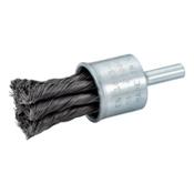 End brush Steel, knotted, with shank image