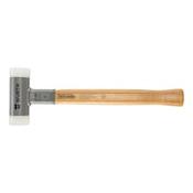Recoil-free hammer with nylon striking surfaces