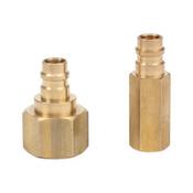 Removal adapter set R1234YF for 5.6 kg R1234yf reusable refrigerant bottles