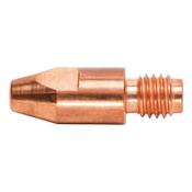 Contact tip for steel wire