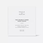 Pestle &amp; Mortar - THE DOUBLE SIDED FACE CLOTH