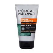 L'Oreal Men Expert Hydra Energetic Deep Exfoliating Face Scrub 100ml