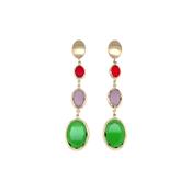 Aquaforte Gold Plated Drop Earrings image