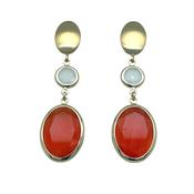 Aquaforte Gold Plated Drop Earrings image